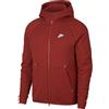 NIKE Sportswear Tech Fleece, Felpa Uomo, Mystic Red/White, XL