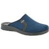 inblu Pantofole Uomo Invernali Pelle Ciabatte Calde Eleganti Comode Slip On Morbide da Casa IB-BG0049 (Blu Navy,41)