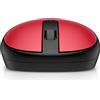 HP 240 Mouse Empire Wireless, Sensore Ottico da 1600 DPI, Bluetooth 5.1, 3 Pulsanti, Rotella di Scorrimento, Impugnatura Pratica e Funzionale, Elegante Design Ambidestro, Windows 11, Rosso