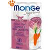 Monge Supreme Cat Kitten Tonno con Quinoa e Baby Carrots - Bustina Da 80 Gr - CONFEZIONE RISPARMIO