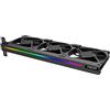 Noua Monsoon ARGB Supporto per Scheda Grafica ARGB 5V 3Pin con 3 Ventole da 90 mm, Dissipatore di Calore GPU, Supporta Scheda Madre Aura 5V, Montaggio PCI Facile Installazione