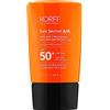 Korff Sun Secret Air Fluido Ultralight Viso SPF50 Idratante ed Anti-age, Textura Ultraleggera, Protezione Molto Alta, 50ml