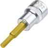 Hazet 8801A-5/32 Inserto Chiave a Bussola per Giraviti, Oro, Attacco Quadro, Cavo, 10 mm 3/8 di Pollice