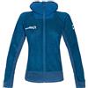 Rock Experience REWC02121 PINNACLE HOODIE FZ Giacca Donna MOROCCAN BLUE M