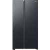 Samsung RS62DG5003B1EF - Frigorifero side-by-side con congelatore, 178 cm, 628 l, SmartThings AI Energy Mode, Twist Ice Maker, SpaceMax, No Frost+, Premium Black Steel