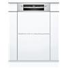 Bosch SPI2IKS10E Serie 2 lavastoviglie parzialmente Integrata/A+ / 45 cm Inossidabile / 222 kWh/Anno / 9 MGD/Asciugatura Extra/Cestino per Posate Vario/Home Connect, Acciaio Inox