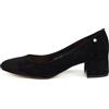 Rio Fiore Scarpe con Tacco, Décolleté Donna, Nero, 4 cm Tacco Largo, Ecopelle Scamosciata, Scarpe Eleganti, Сomodi Tacchi Nere, 12692-1-4 (Black Microfiber, 40 EU)