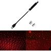 Yufana Luce da Tetto USB per Interni Auto, Lampada Notturna a Stella, Luci D'atmosfera A LED, Adatto per Auto, Case, Feste, Bar (Luce Rossa)