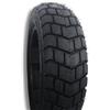 ECOVELO Pneumatico 100/90-10 UNION + CUSCINETTI Compatibile per Ape 50 Moto Scooter TASSELLATO Rinforzato 8PR Gomma 61L COPERTONE TUBELESS
