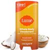 LUME SharpCost Lume Solid Deodorante Stick - Whole Body Deodorant - Senza alluminio, Baking Soda-Free, Hypoallergenic, Safe For Sensitive Skin - 2.6 Ounce Solid Stick (Crush)