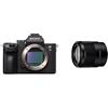 Sony Alpha 7 III Fotocamera Mirrorless Full-Frame + Sony SEL-35F18F - Obiettivo a Focale Fissa 35mm F1.8