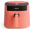 CREATE/FRYER PRO LARGE/Friggitrice ad aria senza olio 6,2L Terracotta / 8 programmi automatici, selettore di temperatura 40-200°, 1800W