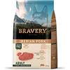 BRAVERY crocchette Maiale ibère per Cane 4 kg Taglia L/M