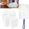 Shuaigehqf 40 Pezzi per Piumini Ricambi Kit, Piumini Cattura Polvere per Duster, per Polvere Catturapolvere, con 1 Manico Cattura Polvere, per Scuola, Ufficio, Casa