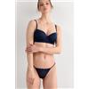 Intimissimi Perizoma Fianchetto Sottile In Pizzo Blu