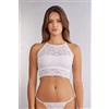 Intimissimi Bra Top In Pizzo Bianco
