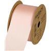 Halbach Seidenbänder Nastro per regali, effetto seta (vegan), larghezza 40 mm, lunghezza 10 m, nastro con sobrio effetto seta, per occasioni festive, colore: albicocca chiaro