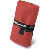 osama home HEAD Active - Asciugamano Microfibra con Elastico, Asciugamano Palestra Leggero Rapida Asciugatura, Valido come Telo Multiuso - Asciugamani Bagno Assorbente e Salvaspazio da Viaggio 60x110, Lava Red