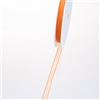 Deko AS GmbH Deko und Band 53736 - Nastro di Organza con Lati - 7 mm 50 m col. 34 Arancione - 53736 - 7 50 - 34