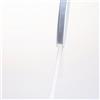Deko AS GmbH Deko und Band 53736 - Nastro di Organza con Lati - 7 mm 50 m col. 04 Grigio - 53736 - 7 50 - 04