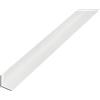 Alberts GAH-Alberts 498184 473631 - Profilo angolare in alluminio, 1000 x 20 x 20 mm, colore: Argento anodizzato, set da 7