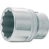 Hazet 1000Z-46 Inserto per Chiave a Bussola a Doppio Esagono, Argento, Attacco Quadro, Cavo, 20 mm 3/4 di Pollice