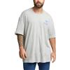 Lee T-Shirt con Logo Largo, Grey, X-Large Uomo