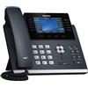 Yealink SIP-T46U, IP Phone, Grigio, Cornetta wireless, 1000 voci, LCD, 10,9 cm (4.3) SIP-T46U