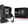 ASUS ROG STRIX Z790-I GAMING WIFI, AMD, LGA 1700, Intel® Celeron®, Intel® Core™ i3, Intel® Core™ i5, Intel® Core™ i7, Intel® Core™ i9,..., LGA 1700, DDR5-SDRAM, 64 GB ROG ST Z790-I GAM WI