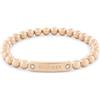 Tommy Hilfiger Jewelry Braccialetto di perline da donna Collezione in Acciaio Inossidabile, Color oro giallo o oro rosso