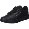 Tommy Hilfiger TH Basket Core Leather FM0FM04727, Sneaker con Suola Cupsole Uomo, Nero (Black), 40 EU