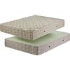 DELUXE13 Materasso ortopedico Eliocel - Alta fermezza - 2 lati lana merino - Materasso in schiuma HR ad alta densità (150 x 190 x 20)