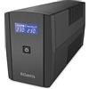 Atlantis OnePower S120, UPS Line Interactive 1000VA/500W, AVR (3 stadi), Onda PseudoSinusoidale, 4 prese IEC, 1 Batteria 12V 9Ah,Software di gestione scaricabile gratuitamente