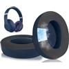 SoloWIT Cuscinetti Auricolari di ricambio in gel Refrigerante per Beats Studio 2 e Studio 3 con e senza fili,Cuscini con Schiuma di Isolamento Acustico ad Alta Densità
