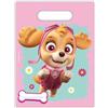 Procos 90280 - Sacchetti per Feste Paw Patrol, Skye & Everest, 6 Pezzi, Dimensioni 16,5 x 22,5 cm, Sacchetti, Borse, Regali, Give Away, Eroi su Quattro Zampe, Cani, Feste, Decorazioni