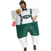 Morph Costume Gonfiabile Oktoberfest Adulto, Gonfiabile Lederhosen