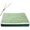 Generic Tappetino ortopedico per cani, con fodera rimovibile con cerniera, materasso lavabile, per cani di taglia piccola, media e grande, in memory foam, antiscivolo (verde, 50 x 40 x 5 cm)