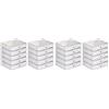 VIVAGARDEA 20x Tappo per Palo Piramide 71×71 mm - Acciaio Zincato a Fuoco per Pali in Legno 70×70 mm - Protezione Anticorrosione per Giardino, Recinzioni, Pergole e Terrazze