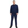 JACK & JONES JPRFRANCO Suit PS Abito (IT, Numero, 62, Plus, Regular, Medieval Blue)