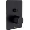 Bossini Teo miscelatore monocomando, per vasca & doccia, Z00006000073005, Teo nero opaco [Rubinetteria Bagno > Rubinetteria Doccia]