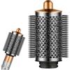 Chuancheng Spazzola volumizzante grande rotonda aggiornata accessori per Dyson per Airwrap HS01 HS05 HS08, spazzola volumizzante per capelli pieni e zoppicanti, oro
