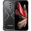 DOOGEE Blade10 Pro Rugged Smartphone 2024, Android 14, Corpo Ultrasottile 11mm, 5150mAh, 6.56 HD+, 16GB+256GB, 50MP AI Camere, Octa Core, Triplo Slot 4G Telefono Cellulare, GPS, Face ID, NFC, Argento