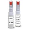 SD COLORS Bianco puro LC9A/0Q compatibile con VW/AUDI New Touch Up Paint Pen Kit di riparazione 20 ML GRAFFI PENNELLO RIPARAZIONE (vernice e lacca)