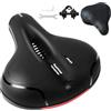 ROGTYO Sella per Bicicletta Pro Max Comoda,Sella Bici in Memory Foam Morbido Ampia, Uomo Donna Sellino Bicicletta Traspirante Ergonomica per Biciclette da Strada, City Bike, Mountain Bike