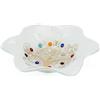 Sospiri Venezia Svuotatasca Piatto Soprammobile Ciotola Albero della Vita Vetro Murano Decorato Murrine e Foglia Oro Idea Regalo Realizzato a Mano Made Italy (13x13 cm)