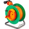 POLY POOL - PP2703 Avvolgicavo Elettrico 230V da Giardino - Prolunga Elettrica 25 metri - Bobina Avvolgicavo con Guida Avvolgi Cavi - Presa e Spina Tedesca Schuko