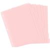 Jeffdad 8 pezzi divisori per cartelle A4, divisori per cartelle in plastica registro cartelle divisori di pagina divisori per quaderni registro raccoglitore ad anelli per raccoglitore ad anelli