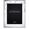 Ottaviani Portafoto fascia larga della Collezione Gli sposi in Miro Silver cm 20x25
