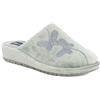 inblu Pantofole Donna invernali effetto brillantinato con zeppa 4 cm Morbide calde Comode
