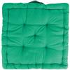 GALILEO SpA Set 4 Cuscino materasso per sedia 40x40x8 cm, verde amazzonia, Sibilla